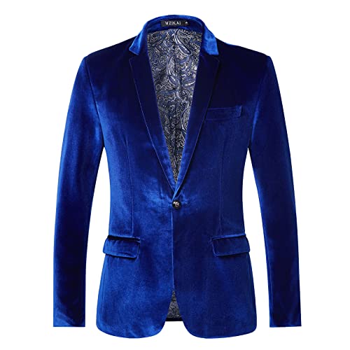 Buy Mens blue velvet blazers In Pakistan Mens blue velvet blazers Price