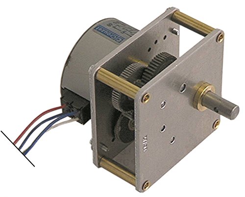 Potis - Motor de engranaje para giroscopio G1, G2, G3, GD1, GD2, GD3, GD4, GD5, E1 230 V 1U/min 50 Hz, diámetro de 8 mm, altura 80 mm, ancho 64 mm