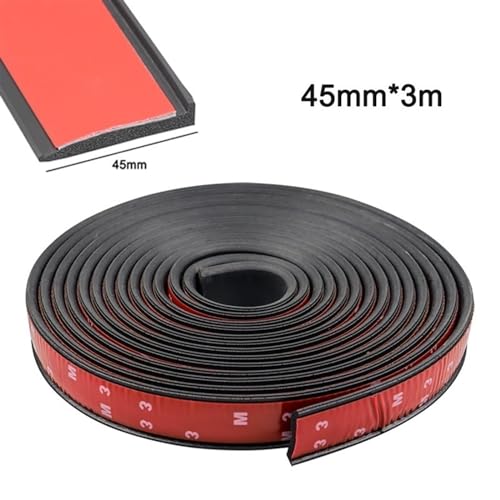 Garde-boue de voiture anti-rayures lèvre de protection noire pour arche de roue - 2