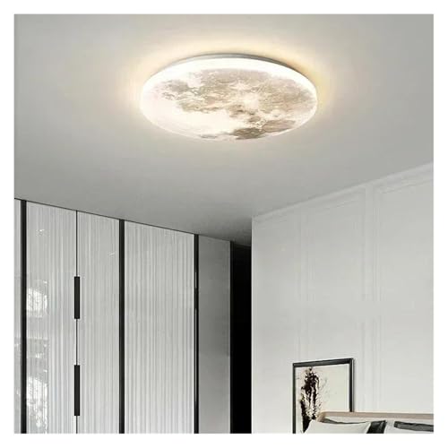 Plafonnier LED lune D38cm pour salon et chambre - 5