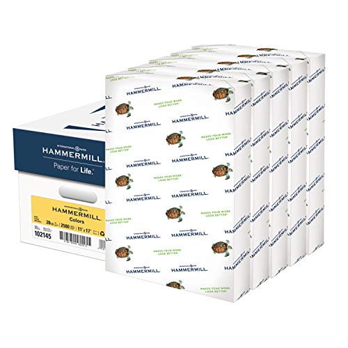 Image of Hammermill Colors Buff, 20lb, 11x17, 2500 Sheets /5 Ream Case (102145C)