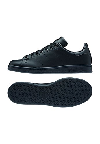 Adidas Originals Stan Smith', Sneaker Basse Mixte, Noir Schwarz Black Black, 42 EU