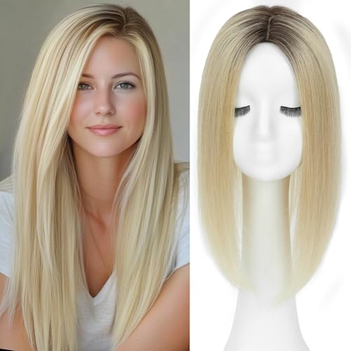 Aimeolyn Hair Toppers for Women Real Human Hair,Hairs Toppers for