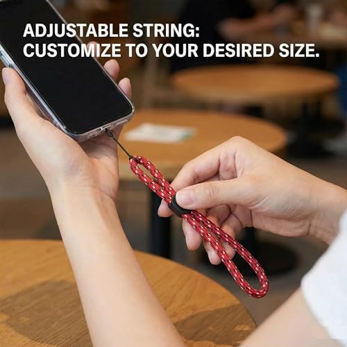 Image of GadgetBite Multipurpose Hand Wrist Strap Lanyard Adjustable Nylon Wristlet Keychain for Mobile Phone Case Holder, Keys, Camera, ID Card & USB Flash Drive