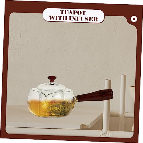 Théière bouilloire en verre sécurisée sans risque de brûlure