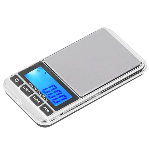 Báscula digital compacta portátil para joyería 500g miniatura 5
