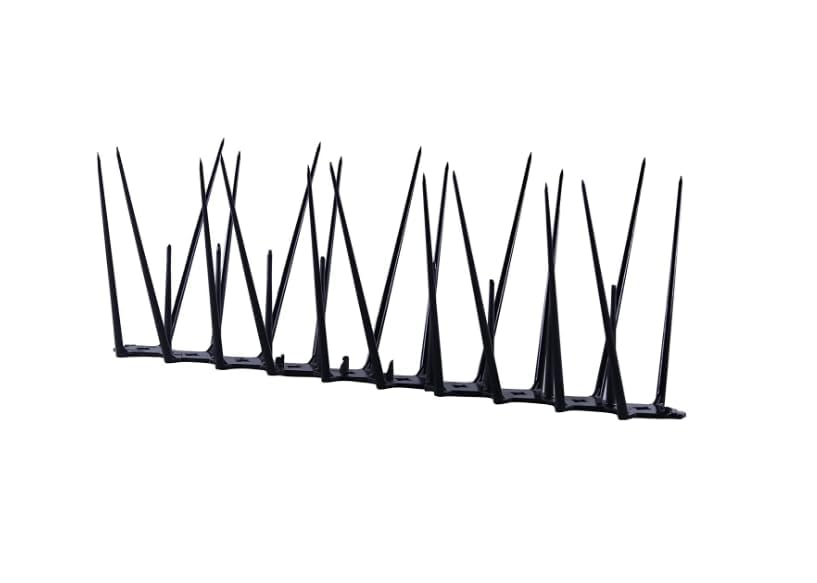 PARC Bird and Pigeon Spikes, Pigeon Control Spikes Anti Bird Plastic Spikes for AC Balcony Railing Window Home Protection from Pigeon Dog Monkey Crow Kabootar Black (Set of 7 pcs)-image-21