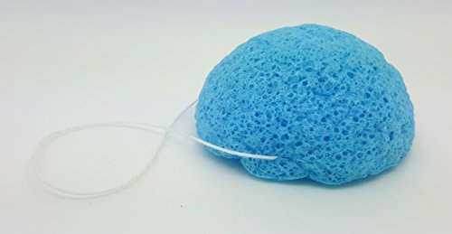 2 x Blueberry konjac esponja facial 100% natural para Antienvejecimiento