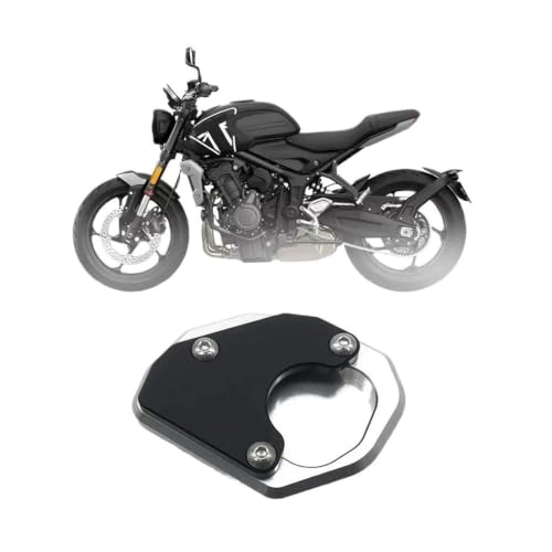 Trident 660 stable : extension de béquille moto contre la chute