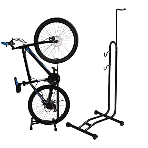 simhoa Suporte de estacionamento de bicicleta portátil pa bicicleta vertical suporte de manutenção d