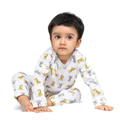 Image of Real Basics Cotton Clothing Sets for Boys & Girls - Unisex Clothing Sets Full Sleeve T-Shirt & Pant
