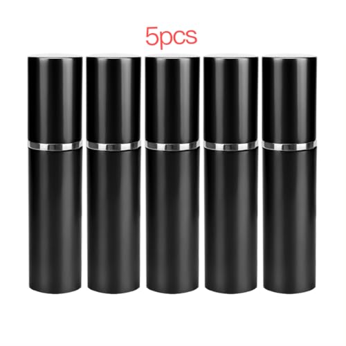 QUXVUIS 5 Stück Zerstäuber Tragbare 10ml Mini-Sprühflasche Pumpenkoffer Leere nachfüllbare Sprüher Kosmetikbehälter Reise
