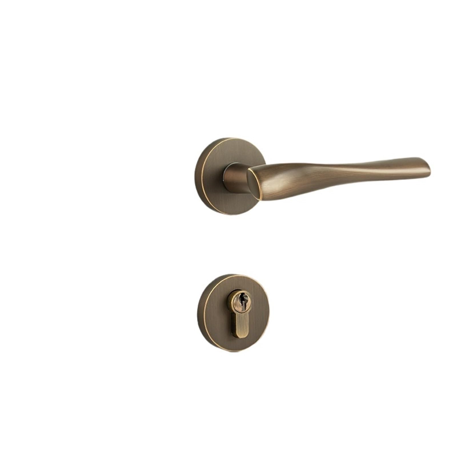 Aepqbgqj One Color Pure Copper Door Lock Magnetic Silent All Indoor Bedroom