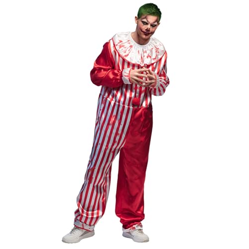 Costume de clown tueur Boland pour homme - Déguisement d'horreur adulte Halloween