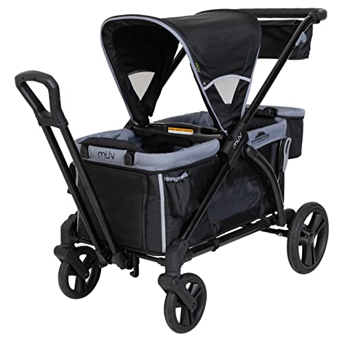 Image of Baby Trend MUV Expedition 2-in-1 Stroller Wagon PRO, Equinox