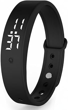 Vibrating Alarm ,Wristband Clock Watch for Heavy Sleepers ,Silent Wrist , Alarms fitsleeps fit Sleeps Deaf Shock Rise Band