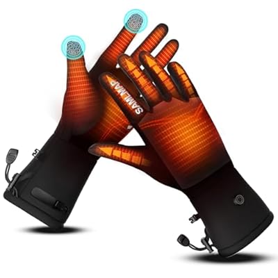 Heated Gloves for Men Women Rechargeable Liner Gloves for Running Playing Games Walking Cycling Indoor