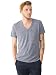 Alternative Men's Boss V-Neck T-Shirt, Eco Navy, Large