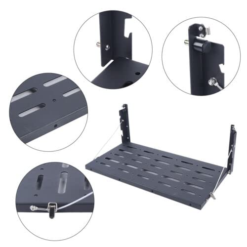 Table Pliante Tailgate - Support de Coffre - Table à Manger Pliable en Métal