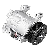 Air Conditioning Compressor & A/C Clutch for Nissan Altima 2.5 2.5L 2013 2014 2015 2016 2017 2018 (Do not fit for 2.5L SL/SV)