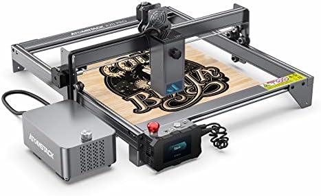ATOMSTACK X20 PRO Laser Engraver, 130W DIY CNC Laser Engraving Cutting Machine, 20W Laser Power for Wood, Vinyl and Metal, Offline Engraving, Built-in Air Assist System, 400x400mm