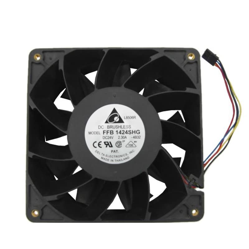 Delta FFB1424SHG 14CM 24V 2.30A 4-wire PWM temperature control violent cooling fan
