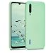 Produktbild kwmobile Hülle kompatibel mit Xiaomi Mi A3 / CC9e Hülle - weiches TPU Silikon Case - Cover geeignet für kabelloses Laden - Mintgrün matt