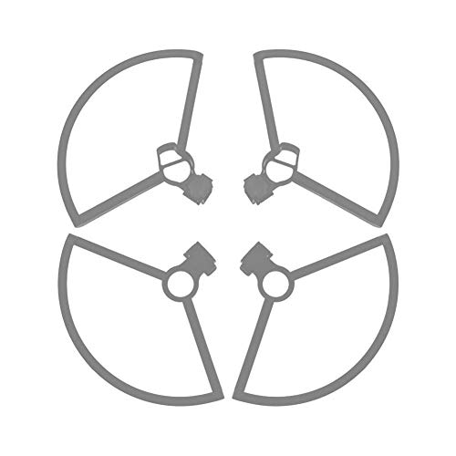 briskay Anillo Protector de hélice 4PCS Propeller Guard Anillo De Protección De Hélice De Liberación Rápida Prop Protector Drone Accesorios para Mavic Mini ?Negro Rojo?