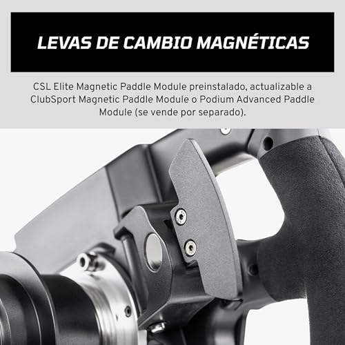 Fanatec Sim Racing ClubSport F1 Esports V2 Volante – Producto con Licencia Oficial de Fórmula 1™, Empuñaduras de Alcantara, Pantalla LED, levas Magnéticas, Motores de Vibración Integrados – PC - imagen 4