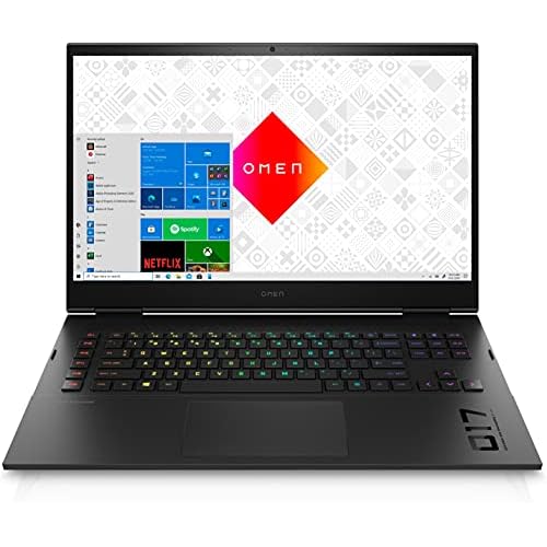 OMEN Gaming Laptop | 17,3" QHD IPS 165Hz Display | Intel Core i9-11900H | 32GB DDR4 RAM | 1TB SSD | NVIDIA GeForce RTX 3080 | Windows 11 | 4 Zonen RGB QWERTZ Tastatur | Shadow Black