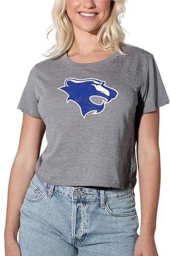 Georgian Court University Official Distressed Primary, Athletic Heather, L