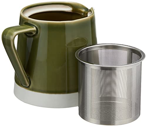 西海陶器 essence 織部釉 ティーポット 500ml 19585 の商品画像 1