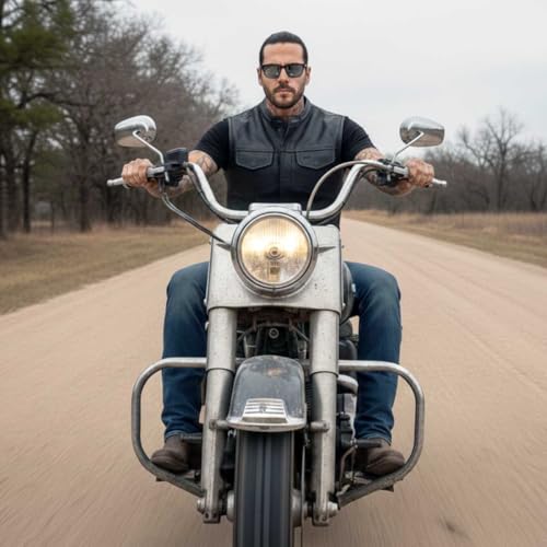Image of Milwaukee Leather Men's Motorcycle Leather Vest