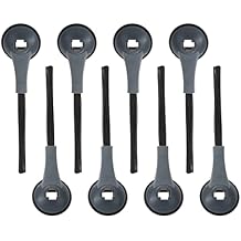 8 Pack 102KY1000 Side Brushes Replacement for Shark ION Robot IQ R101AERV1001AE, IQ R101RV1001, RV1000 AV911S AV2501AE RV2502AE Vacuum Cleaner