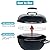 Hisencn 7432 Cooking Grate, 7440 Charcoal Grate for Weber 18.5 Inch One-Touch, Bar-B-Kettle, Smokey Mountain Cooker Smoker, Jumbo Joe, Original Kettle Grill, 17.5 inch Cooking Grate with 1 Thermometer