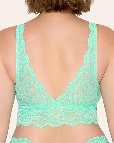Image of Smart & Sexy Women's Signature Lace Deep V Neck Wireless Bralettes