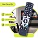 Snrigw RC4318 / RC4318P Ersatzfernbedienung für Telefunken Finlux Edenwood Vestel 4K Ultra HD TV