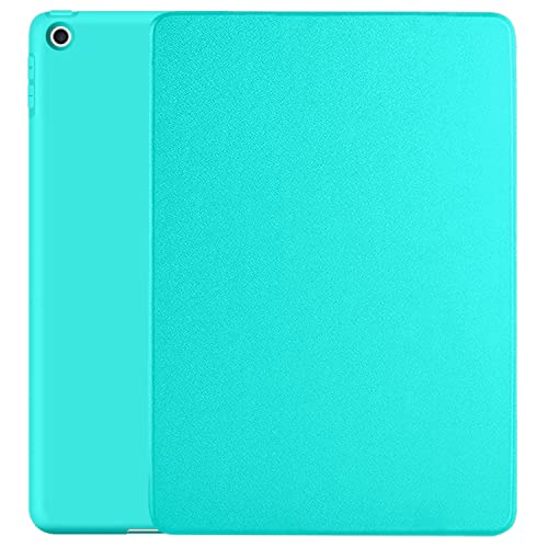 DuraSafe Cases Funda magnética para iPad Pro 11 1st 2018 [PRO de 11 pulgadas y 1 generación] MU0T2LL/A MU0Y2LL/A MTXN2LL/A MTXP2LL/A Trifold de silicona suave a prueba de golpes, color verde