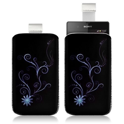 Seluxion - Housse Coque Étui Pochette pour Sony Xperia Z avec Motif HF15