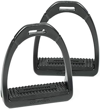 Shires Composite Premium Profile Stirrups Black