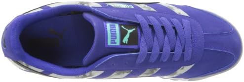 PUMA Men's Roma Basic Dip Dye Classic Sneaker,Spectrum Blue/Limestone Gray/Electric Green,11.5 M US | Image 4