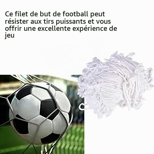 Filet De Hand 6X3,Filet Cage De Foot X 2M,Filet De Foot X 2M,Filet De RECE pour But De Foot 3 X 2 M,Filet De But De Foot pour Entraînement De Matce Sport