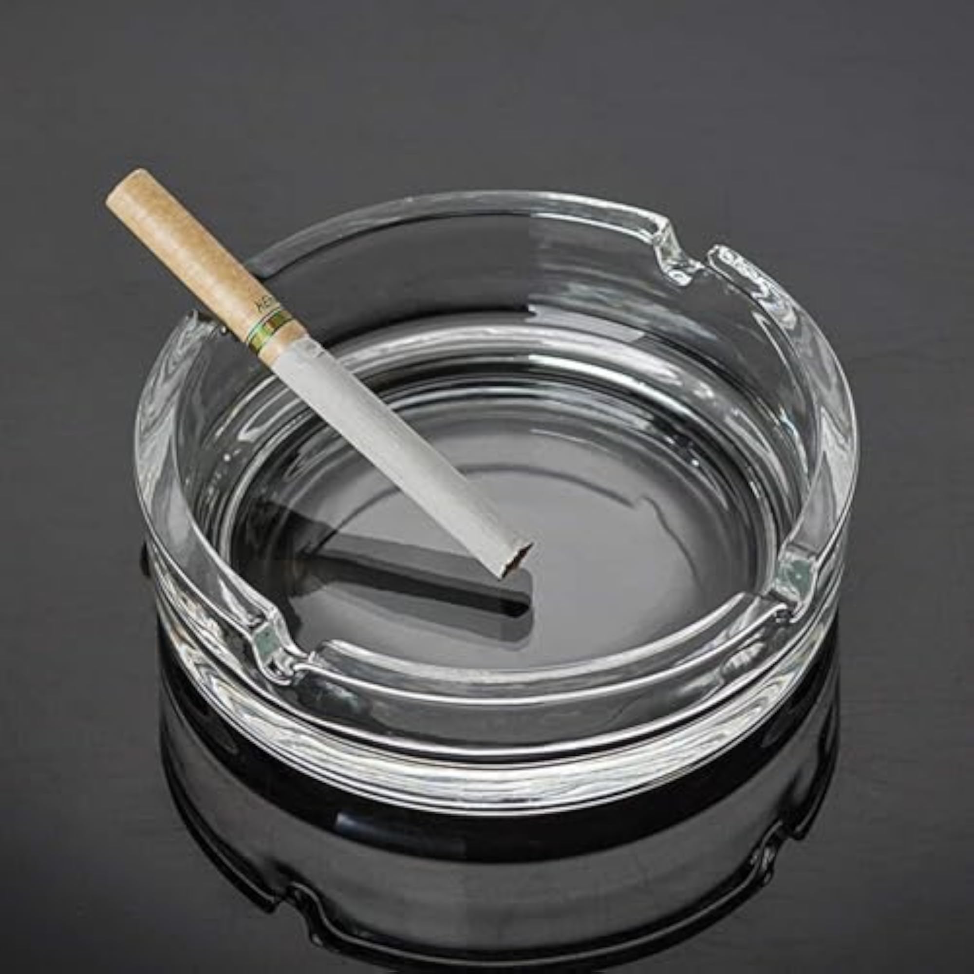Glass Classic Quality Cigar Cigarette Ashtray
