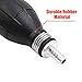 X AUTOHAUX 8mm 5/16'' Bulb Type Rubber Fuel Line Hose Hand Primer Gasoline Petrol Diesel Pump for Car Marine Boat