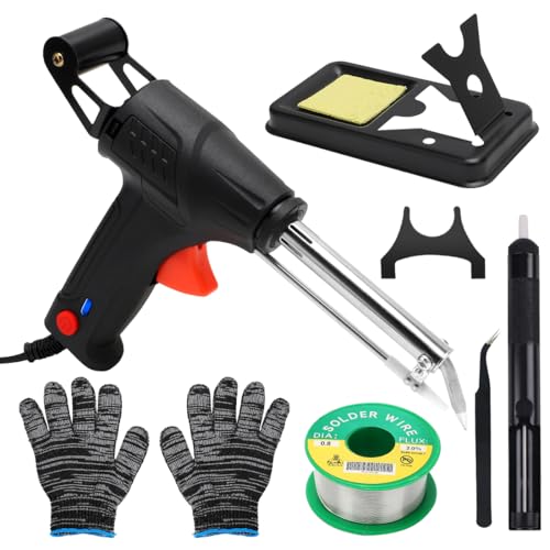 LOMUG Intern beheizte industrielle Laserschweißwerkzeuge, Multifunktions-Lötkolben-Lötpistolen-Set, Schweißpistole für Metall, automatische kabelgebundene Lötmaschinen für Kupfer, Aluminium