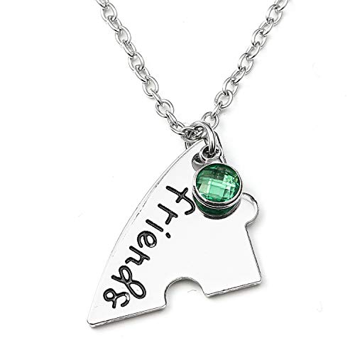 Bff Best Friends Forever 3 Necklace for Women Friendship Gift Heart Puzzle Jewelry Initial Chain Necklaces3