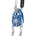GM CLIMBING Swing Cheek Micro Pulley 30kN Ball Bearing CE UIAA Certified Blue Pack of 2