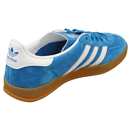 adidas Men's Gazelle Indoor Sneaker, Blue Bird/Cloud White/Blue Bird, Size 102