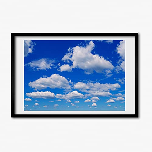 Cadre photo 60x40 cm Tulup en bois MDF pour affiche et peinture murale moderne