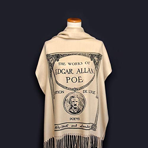 Annabel Lee by Edgar Allan Poe Shawl Scarf Wrap3